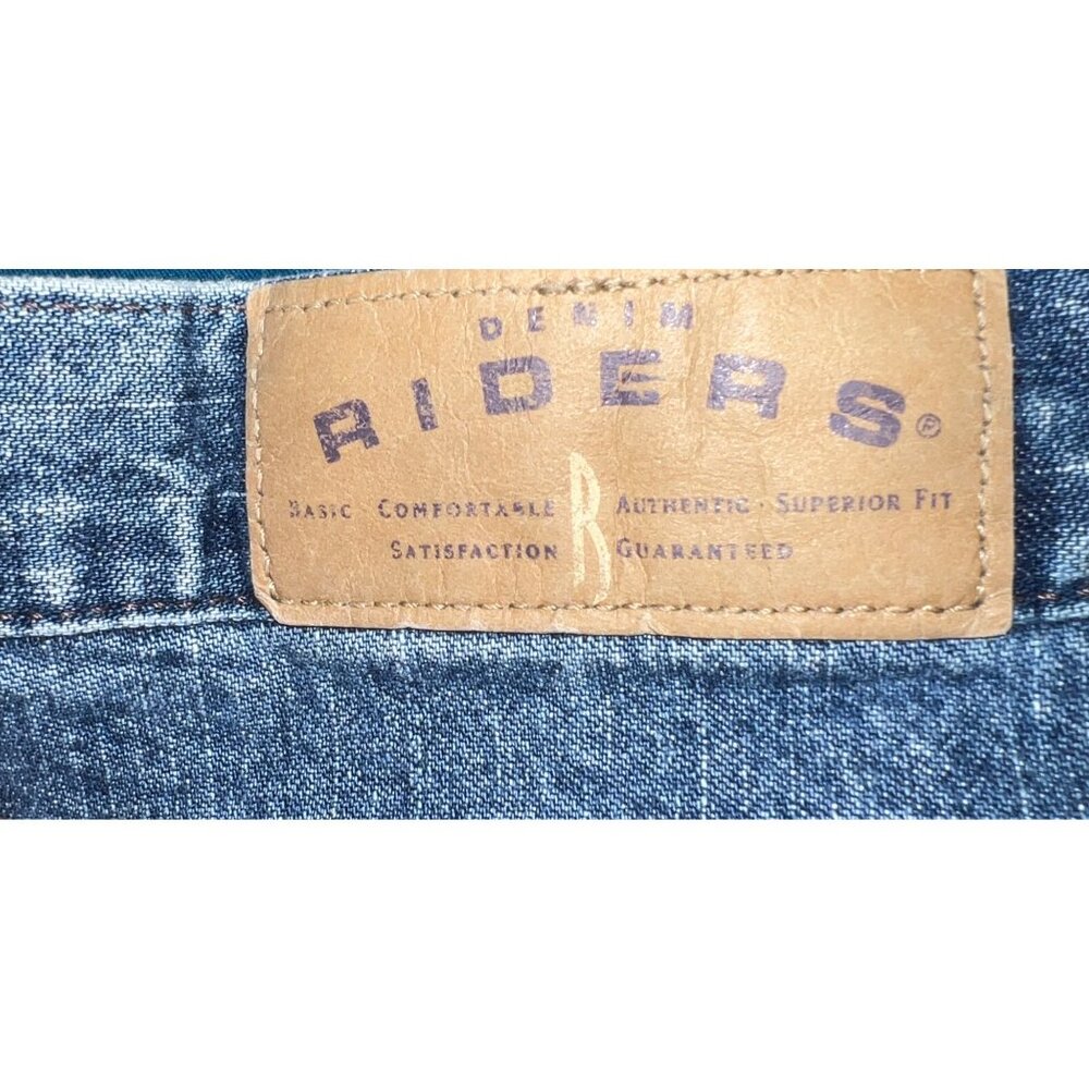 Riders Misses Denim Jeans Authentic Fit Blue 14 - Picture 3 of 3